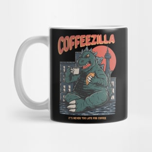 Coffeezilla Drinking Caffeine Mug